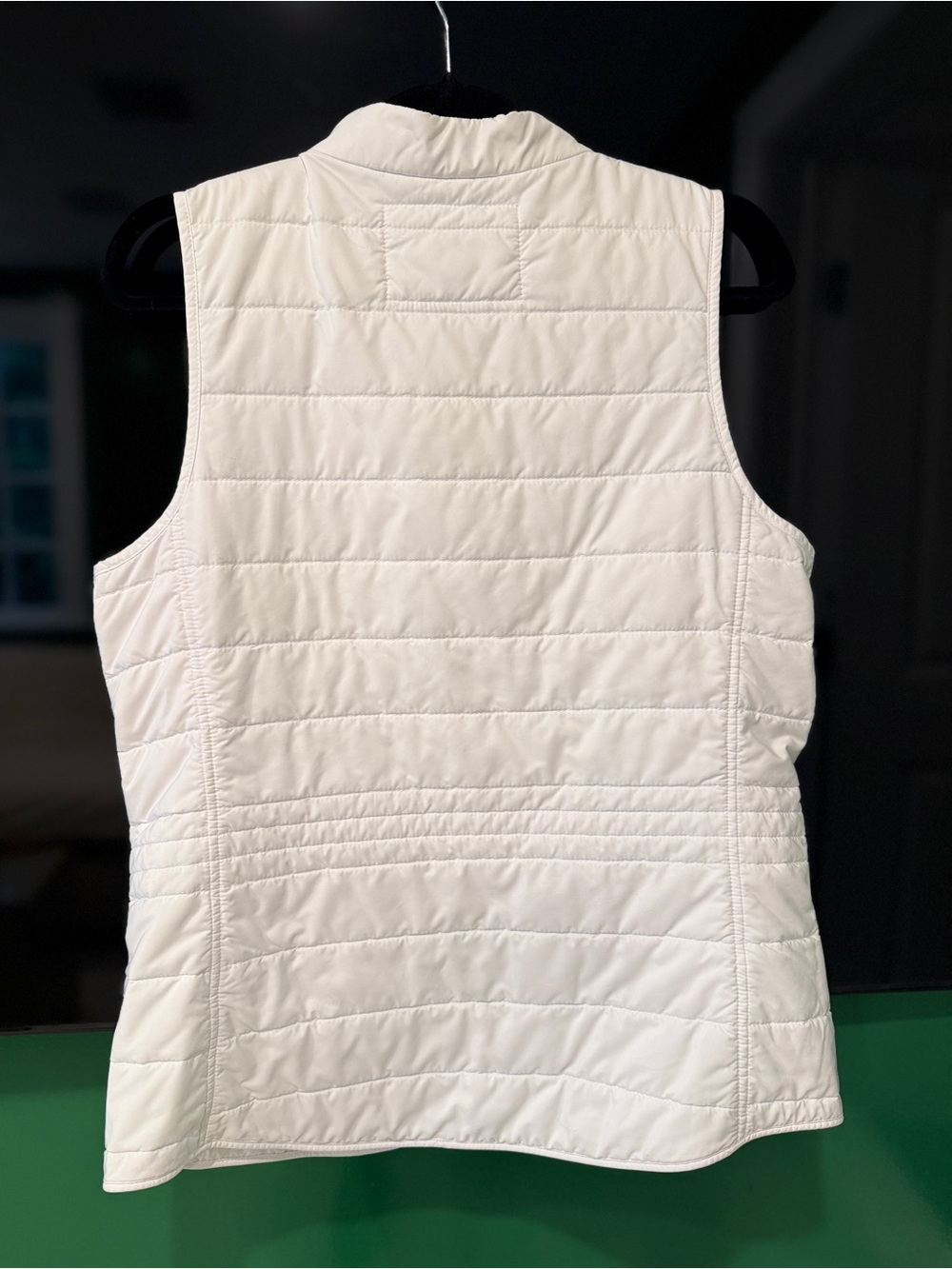 Lafayette 148 New York White Quilted Collar Vest